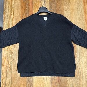CAbi V-Neck Black Sweater